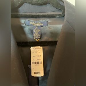 Brooks Brothers Stellita fit navy blazer. NWT. Size 14.